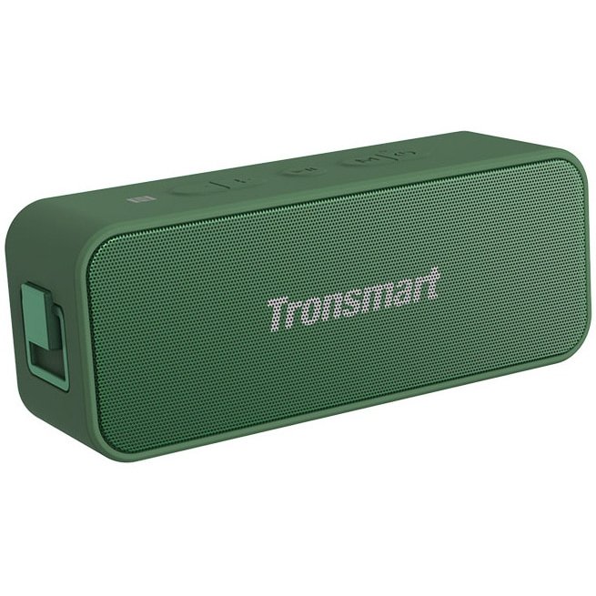 Boxa portabila T2 Plus Bluetooth Green