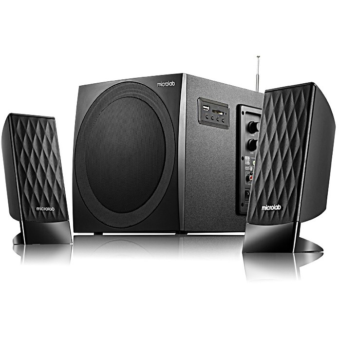 Sistem audio 2.1 M300U 38W Black la 156.99 ron