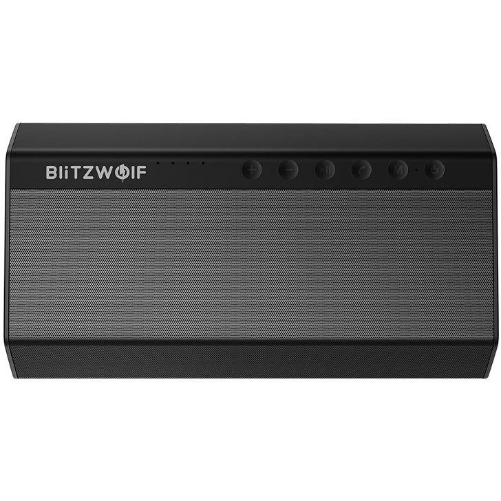 Boxa portabila Bluetooth BW-AS2 40W 5200 mAh microfon incorporat Negru la 372.99 ron