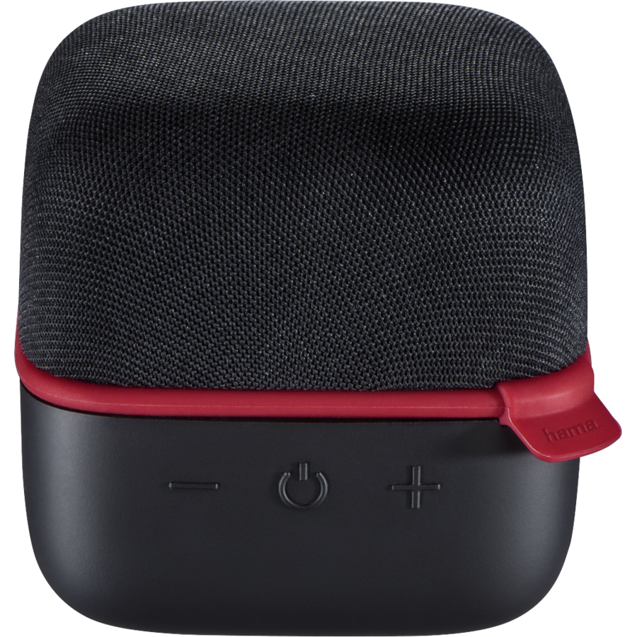 Boxa portabila Cube Black Red